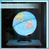 Amylove 13'' Illuminated World Globe for Adults 720/360 Rotation Rewritable Light Up Globe with Stand World Map for Interactive Learning Light with Base Lamp LED Decor(Metal,Practical) view 3