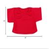 Red T-Shirt for 14-18 Inch Stuffed Animals  Plush Crew Neck Tee for Teddy Bears, Plush Toys, and Plushies, Soft Dress-Up Outfit and Gift for Kids view 2
