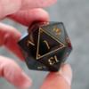 Ascendice - Floating Dice for D&D (All 3 Dice & A Matte Black Base) view 3