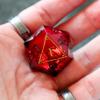 Ascendice - Floating Dice for D&D (All 3 Dice & A Matte Black Base) view 4