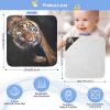 GOODOLD Tiger Baby Towel Cotton Hooded Towels 35x35 Inch Ultra Soft and Absorbent Bath Towels for Babies, Perfect for Boys Girls view 4