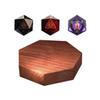 Ascendice - Floating Dice for D&D (All 3 Dice & A Real Walnut Base) view 1