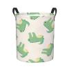 Foruidea Cute Dinosaur Laundry Basket,Laundry Hamper,Collapsible Storage Bin, Oxford Fabric Clothes Baskets,Nursery Hamper For Home,Office,Dorm,Gift Basket view 1