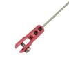 BrewJa 2pcs Metal Clevis 2mm Aluminum Alloy M2 Servo Horn Steering Rod Chuck Connector Spare Parts for RC Boat Airplane Model (Color : Red) view 1