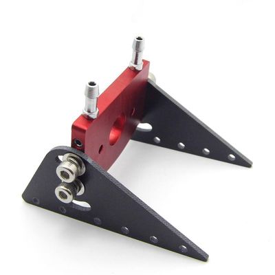 BrewJa Aluminum Watercool Motor Mount for 540/550 B36 28 21mm and 25mm Motor RC Boat Diameter Brushless Motor RC Boat (Color : Red)