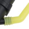 BrewJa 1/10 Nitro RC Car Boat Helicopter Plane Silicone Extension Tube Exhaust Pipe Engine Shutdown Prevent Burns Turn Off Compatible with HSP HPI (Color : Yellow) view 2