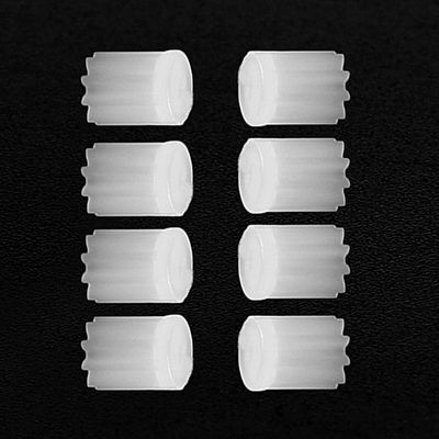 BrewJa 8pcs Motor Gears Syma Motor Engine Cogwheel Gear Compatible with Syma X5/X5C/X5SC/X5SW RC Quadcopter Helicopter Drone Part