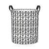 Foruidea Black Arrow Laundry Basket,Laundry Hamper,Collapsible Storage Bin, Oxford Fabric Clothes Baskets,Nursery Hamper For Home,Office,Dorm,Gift Basket view 1