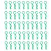 BrewJa 50PCS RC Car Metal Body Shell Clips Pins R Shape Pins Compatible with Traxxas TRX4 1/10 Model Car Multicolor RC Rock Crawler Vehicle Models (Color : Green) view 1