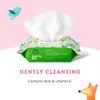 Amazon Brand - Mama Bear Baby Hand & Face Wipes, Unscented, 180 Count (9 Packs of 20) view 2