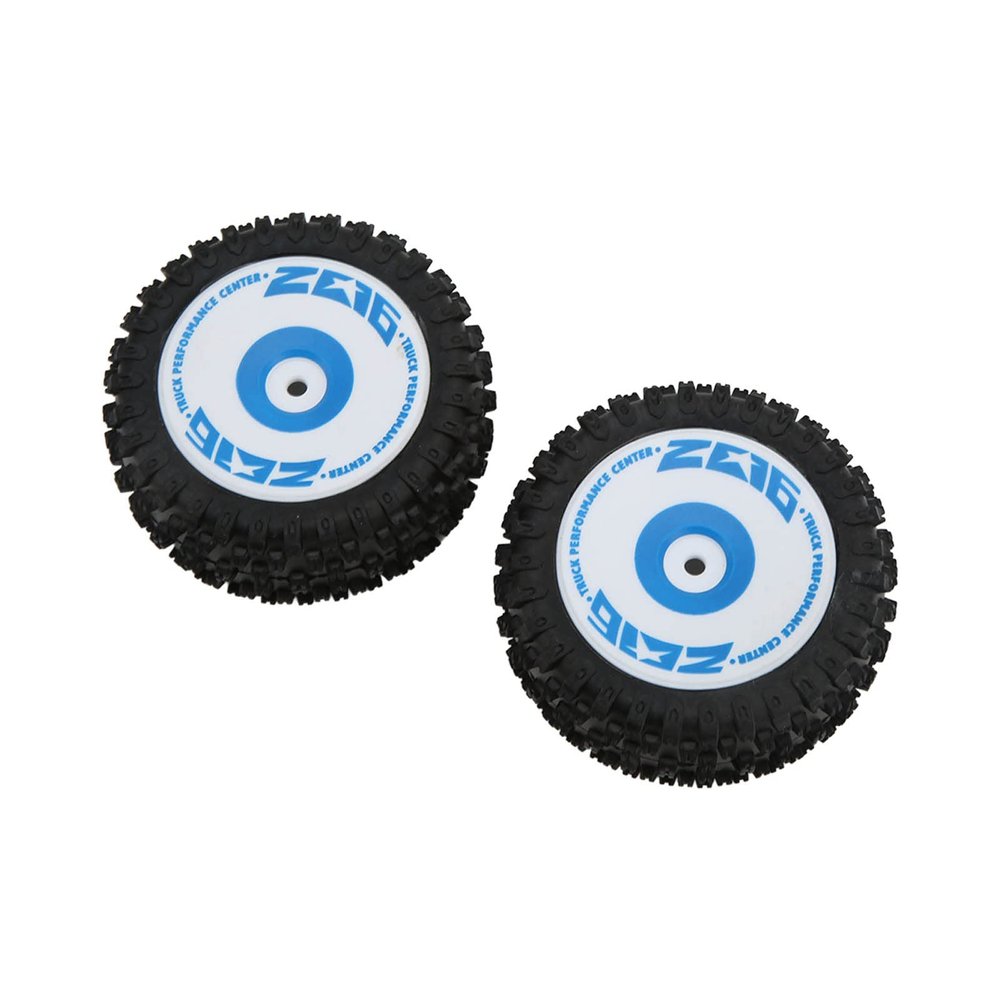 1Pair RC Car Rear Rubber Tires RC Car Upgrade Part for 1/12 Remote Control Car 124017 124017 Parts