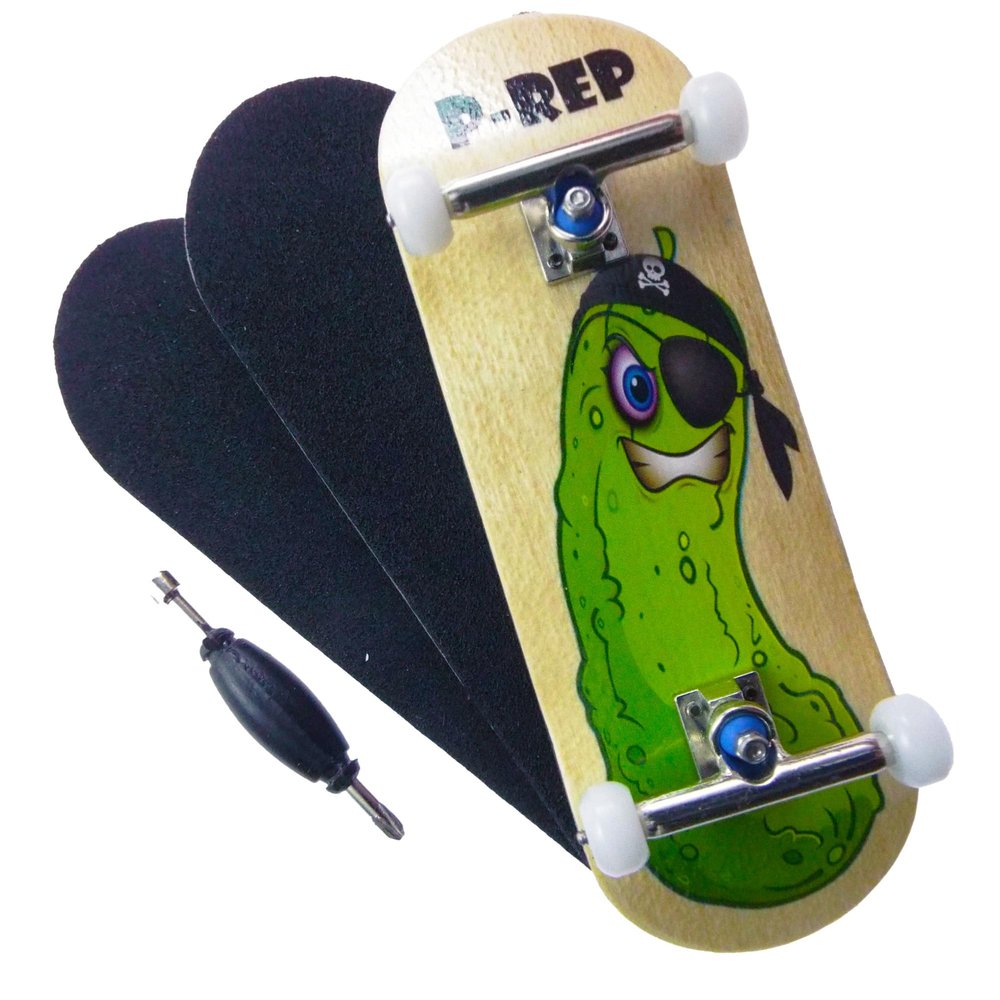P-REP V2 Performance Complete Wooden Fingerboard 32mm - Pickle Pirate
