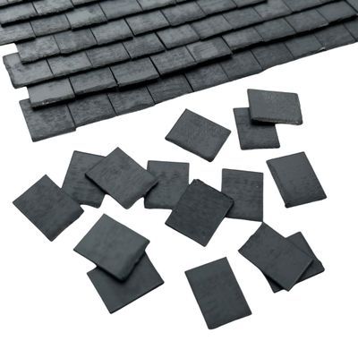 1:24th Scale Miniature Model Dollhouse + Diorama Roof/Wall Tiles Styrene Slate Grey 250 per bag