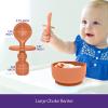 Suction Bowl with Lids and Spoons, Infant Babies & Toddler, Baby Bowls 0-6 Months, Extra Strong Baby Suction Bowls, Baby Feeding Essentials, Silicone Baby Feeding Set, BPA Free Baby Bowls view 2