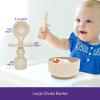 Suction Bowl with Lids and Spoons, BPA Free, Silicone Baby Feeding Set, Extra Strong Suction, Toddler & Infant view 2