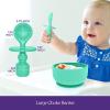Suction Bowl with Lids and Spoons, Extra Strong Baby Suction Bowls, Baby Bowls 0-6 Months, Infant Babies & Toddler, BPA Free Baby Bowls, Silicone Baby Feeding Set, Baby Feeding Essentials view 2