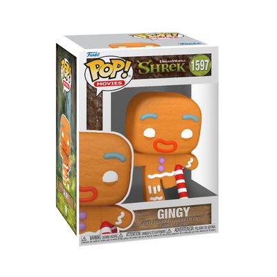 Funko POP! Movies: Shrek Dream Works 30th - Gingerbread Man Man - Collectable Vinyl Figure - Gift Idea - Official Merchandise - for Kids & Adults - Movies Fans - Model Figure for Collectors
