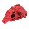 RC Case Box Housing with Gear Wheel and Pinion, Aluminum Alloy Cover, for ARRMA SENTON Granite Typhon 1/10 RC Car Easy Installation (Red) view 3