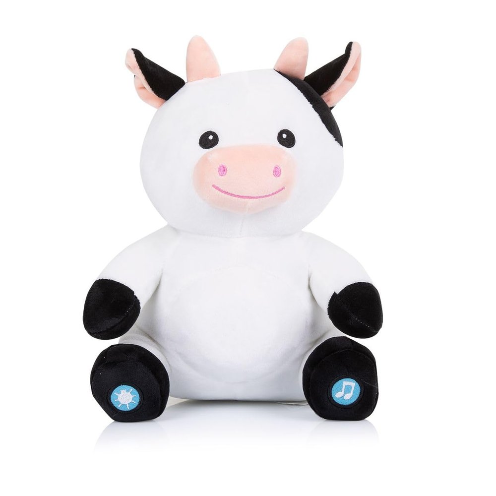 Chipolino, Soft Toy Music Box, Three Different Lullabies, Night Light, Colour: White