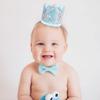 Alydppg Silver Crowns - Birthday Party Hats and Gifts for Boys and Girls (Light Blue Belt) view 4