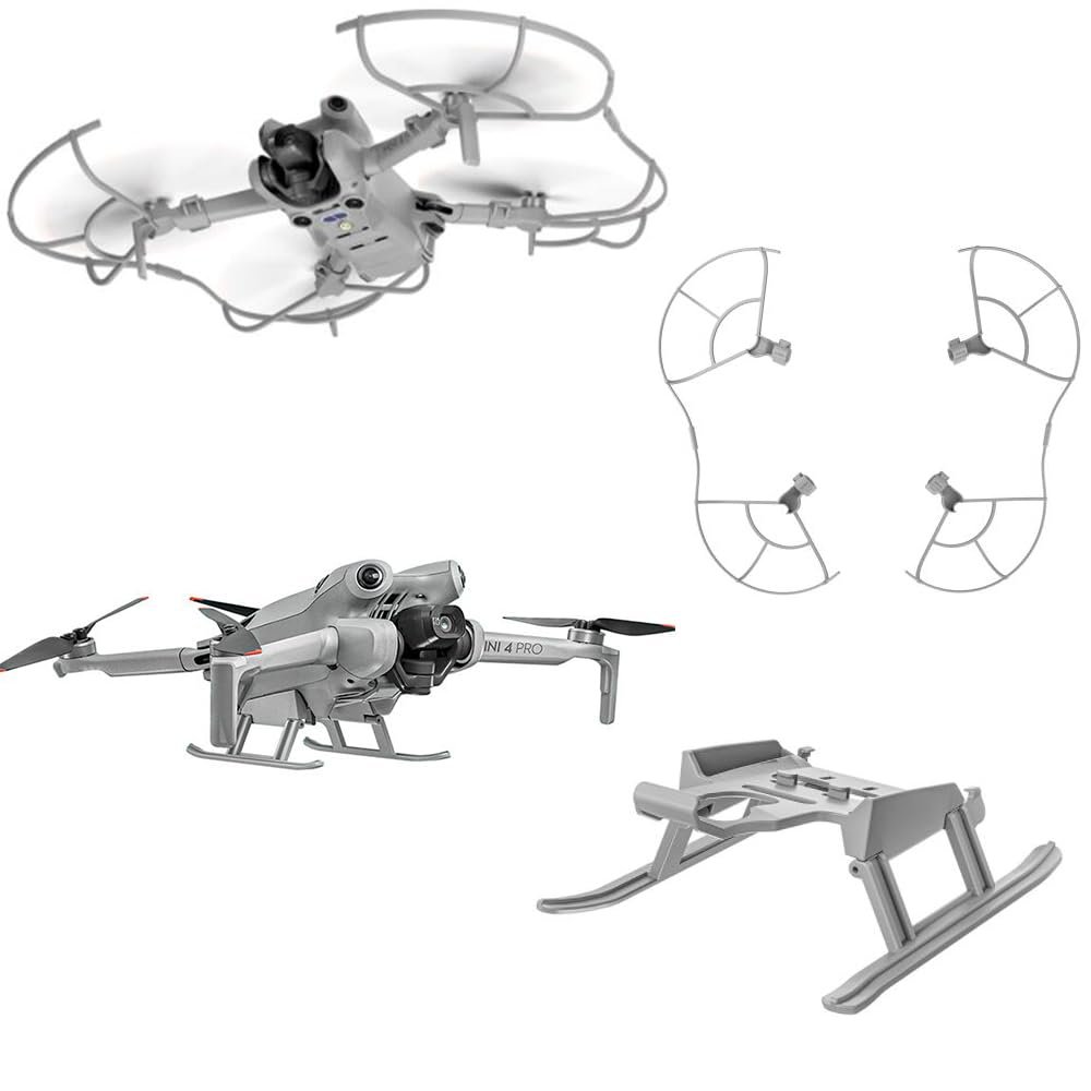 Coyktonty Propeller Guard Protector+Landing Gear for DJI AIR 3 Drone2-Piece Set