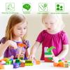 Fowecelt 3 Pack Wooden Hammer Toys Simulation Hammers Maintenance Tools Educational Toys for Kids Birthday Party Games Supplies view 3