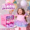 HAIMST Princess Dress Up Shoes Set, Girls Dress Up Toys, Jewelry Boutique Necklace Earrings Crown, Princess Dresses Role Pretend Play Gifts Princess Toys for Girls Aged 3 4 5 6 Years Old view 2