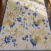 1/12 1/6 Scale Miniature Roster Roses French Aubusson Design Dollhouse Rug (5.1" X 8.2") view 2