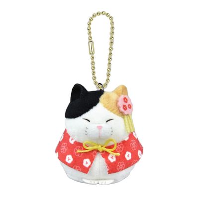 (AMUFUN) Amuse 703922 Local Beard Manju BC Hannari Mi-Sama (Red)