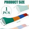 Shappy 12 ft Sensory Tunnel Crawl Resistance Tube for Calm Sensory Tent Compression Tube Play Tunnel Toys for Kids Birthday Gifts Outdoor Indoor Game(Orange, Green, Blue, Red) view 2