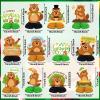 12 Pcs Groundhog Day Decorations Honeycomb Centerpieces Happy Groundhog Day Table Decor Birthday Gifts Party Centerpieces view 2