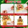 12 Pcs Groundhog Day Decorations Honeycomb Centerpieces Happy Groundhog Day Table Decor Birthday Gifts Party Centerpieces view 4