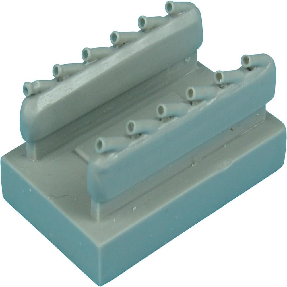 Quick Boost 1/48 North American P-51D Mustang Exhaust Plastic Model Part QIC48054