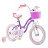 RoyalBaby Girls Bike with Training WheelsStargirl Kids Bicycle 14 Inch Toddlers to Big Kids 3-5 Years, Lavender view 1