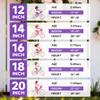 RoyalBaby Girls Bike with Training WheelsStargirl Kids Bicycle 14 Inch Toddlers to Big Kids 3-5 Years, Lavender view 2