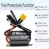 ApisQueen O'Hara 90A 2-6S LiPo ESC Waterproof Brushless Electronic Speed Controller with BEC and XT60 4.0mm Banana Head Connector for RC Boats Model Ship view 4