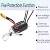 ApisQueen O'Hara 120A 2-6S LiPo ESC Waterproof Brushless Electronic Speed Controller with BEC and XT90 6.0mm Banana Head Connector for RC Boats Model Ship view 3