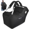 YOREPEK Padded Car Seat Travel Bag Backpack Compatible with All Nuna Pipa Car Seat and Base, Infant Car Seat Bags for Air Travel with Shoulder Straps, Carseat Cover with Side Pocket, Protective Feet view 1