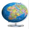 Orionstar 13" Large World Globe with Stand, Educational Globe for Kids Learning, Colorful HD World Map Details, Illuminated Globes Lamp with Stable Heavy Metal Base, Constellation view 1