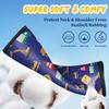 Akkya 2 Pack Seat Belt Cover Pad, Seatbelt Cushion Car Seat Strap Pads for Kids Cute Funny Carseat Stroller Shoulder Strap Protector Accessories(Pattern) view 2