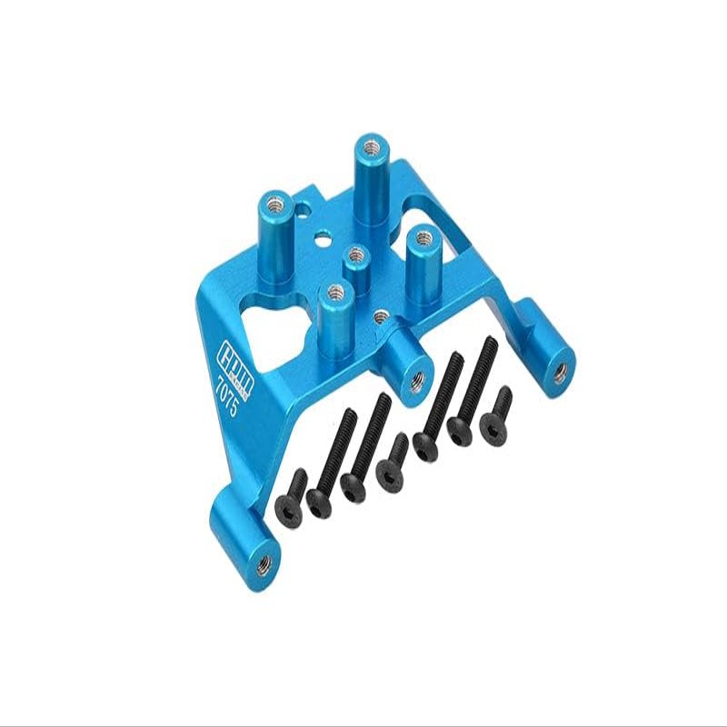Aluminum 7075-T6 Rear Swing Arm Pull Rod Bracket for Tamiya 1:10 R/C 58719 BBX BB-01 Upgrade Parts - Sky Blue