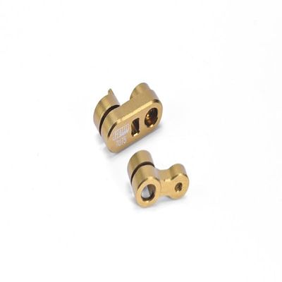 Aluminum 7075-T6 Brake Caliper Servo Arm Set 20T for LOSI 1:4 Promoto-MX Motorcycle Dirt Bike RTR FXR LOS06000 LOS06002 Upgrades - Gold