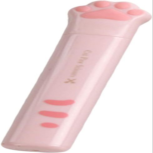 Pink Cute Cat Paw Student Scissors Mini Labor-Saving Stationery Cartoon Cat Paw Pen for School Students Scissors