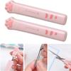 Pink Cute Cat Paw Student Scissors Mini Labor-Saving Stationery Cartoon Cat Paw Pen for School Students Scissors view 2