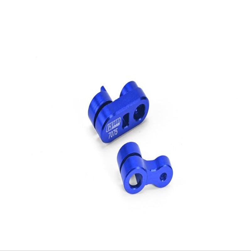 Aluminum 7075-T6 Brake Caliper Servo Arm Set 20T for LOSI 1:4 Promoto-MX Motorcycle Dirt Bike RTR FXR LOS06000 LOS06002 Upgrades - Blue