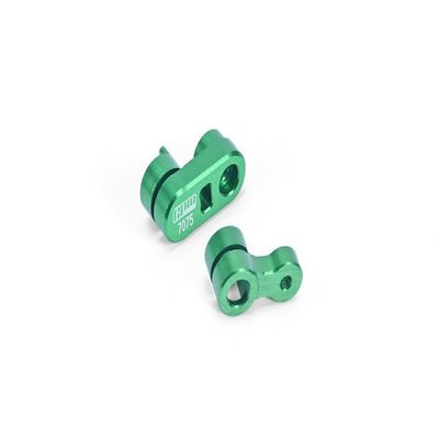 Aluminum 7075-T6 Brake Caliper Servo Arm Set 20T for LOSI 1:4 Promoto-MX Motorcycle Dirt Bike RTR FXR LOS06000 LOS06002 Upgrades - Green