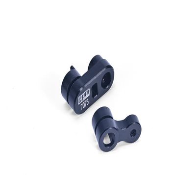 Aluminum 7075-T6 Brake Caliper Servo Arm Set 20T for LOSI 1:4 Promoto-MX Motorcycle Dirt Bike RTR FXR LOS06000 LOS06002 Upgrades - Black