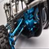 Aluminum 7075-T6 Transmission Housing Set for Tamiya 1:10 R/C 58719 BBX BB-01 Upgrade Parts - Black view 2