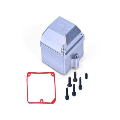 Aluminum 7075-T6 Radio Box Set for Arrma 1:8 KRATON 6S / Electric Talion 6S / Typhon 6S / Notorious 6S / Outcast 6S / 1:7 Mojave 6S / 1:10 Granite Voltage Upgrade Parts - Silver