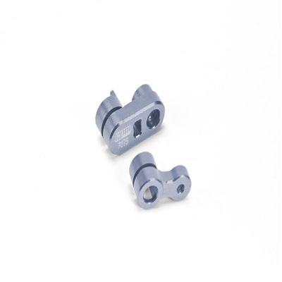 Aluminum 7075-T6 Brake Caliper Servo Arm Set 20T for LOSI 1:4 Promoto-MX Motorcycle Dirt Bike RTR FXR LOS06000 LOS06002 Upgrades - Silver